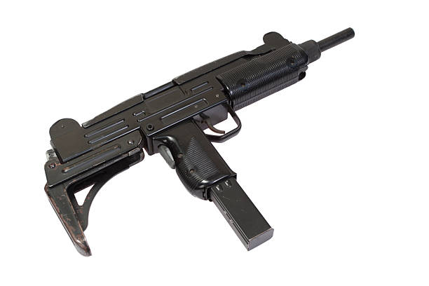 submachine-gun-isolated-on-white-picture-id518879775
