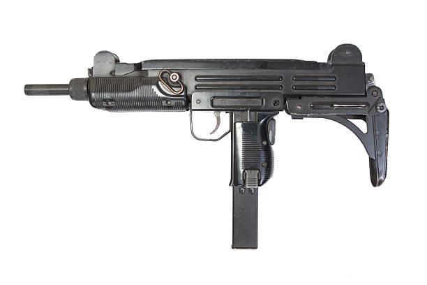 submachine-gun-isolated-on-white-picture-id519802099